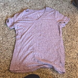 Universal Thread Heather Gray V-Neck Tee